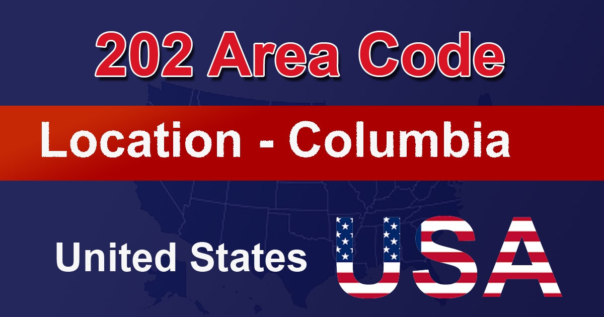 202 Area Code 202 Area Code