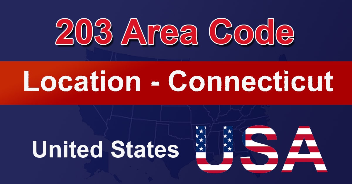 203 Area Code 203 Area Code