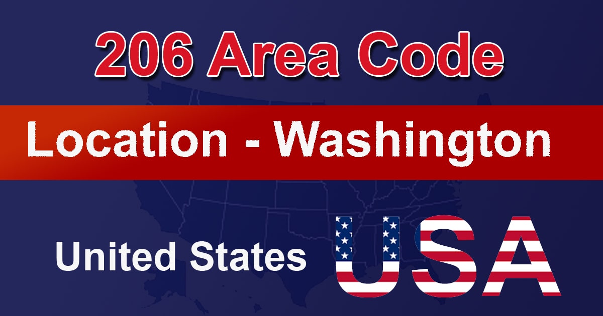 206 Area Code 206 Area Code