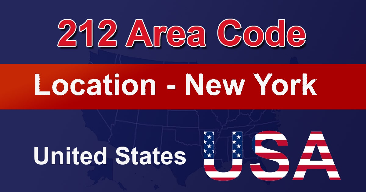 212 Area Code 212 Area Code