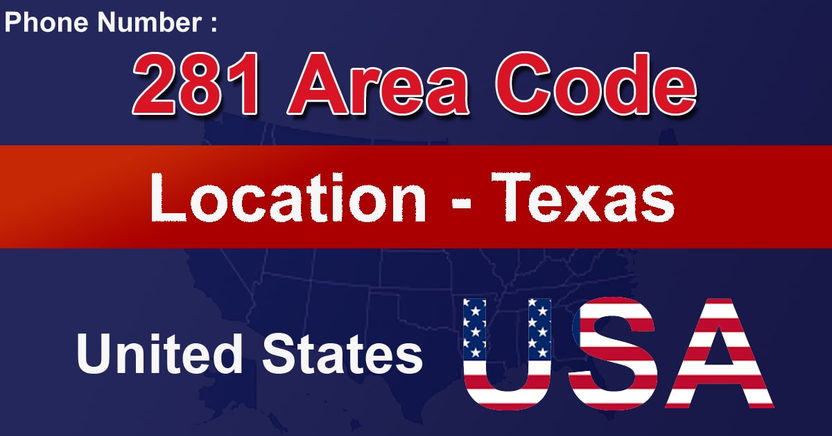 281 Area Code 281 Area Code