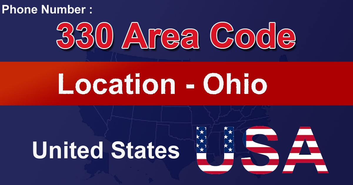 330 Area Code 330 Area Code