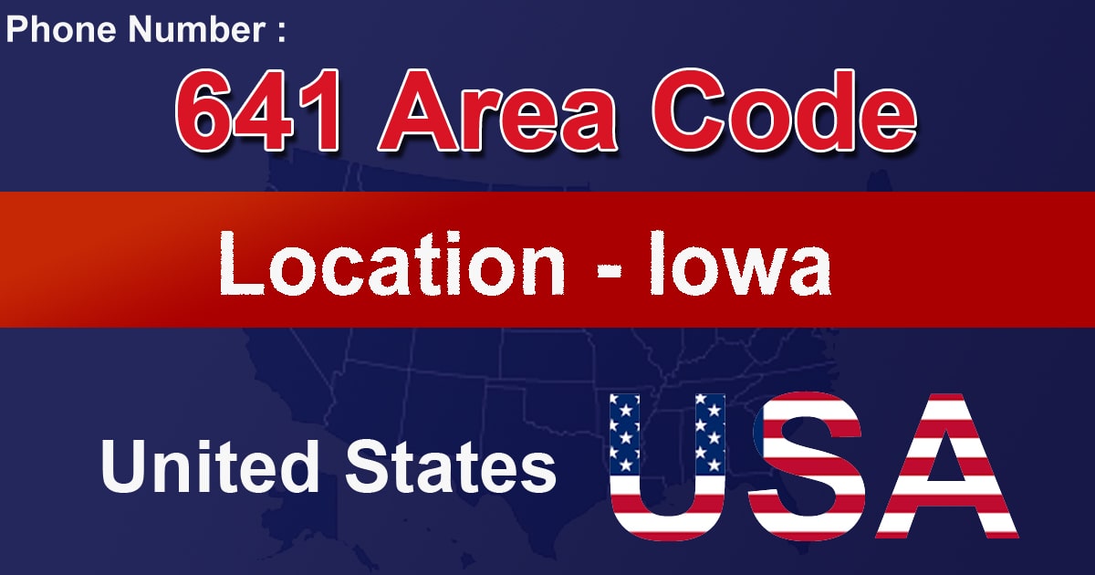 641 Area Code 641 Area Code