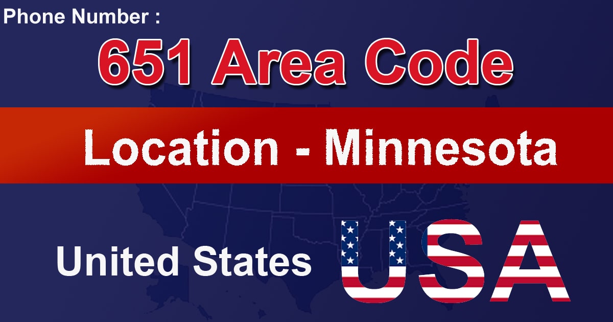 651 Area Code 651 Area Code