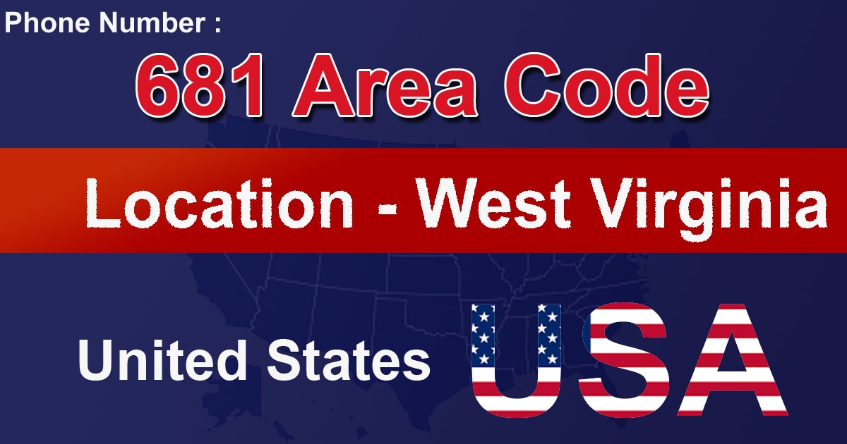 681 Area Code
