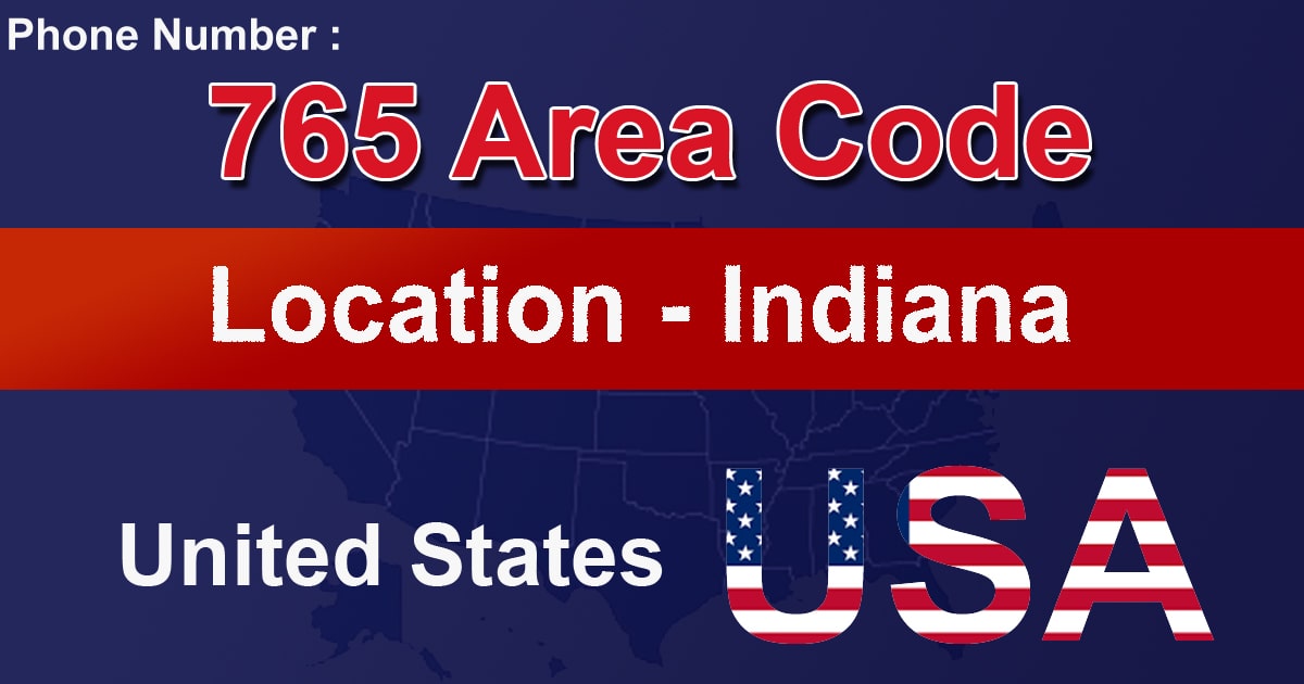 765 Area Code
