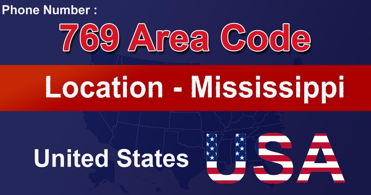 769 Area Code 769 Area Code