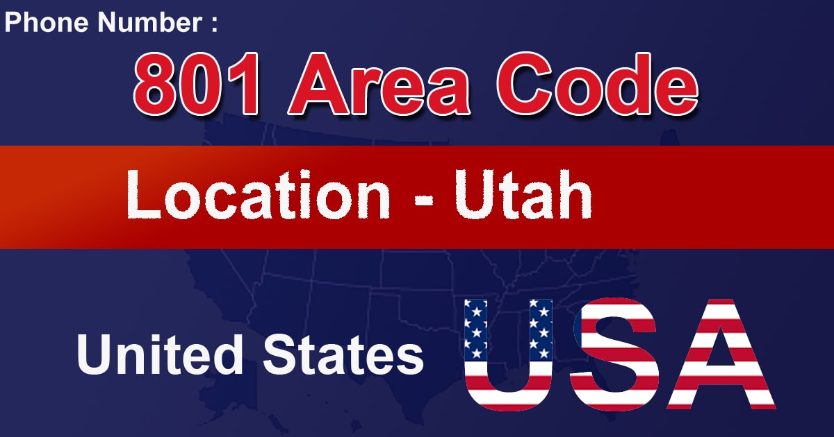 801 Area Code
