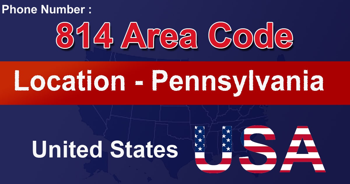 814 Area Code 814 Area Code