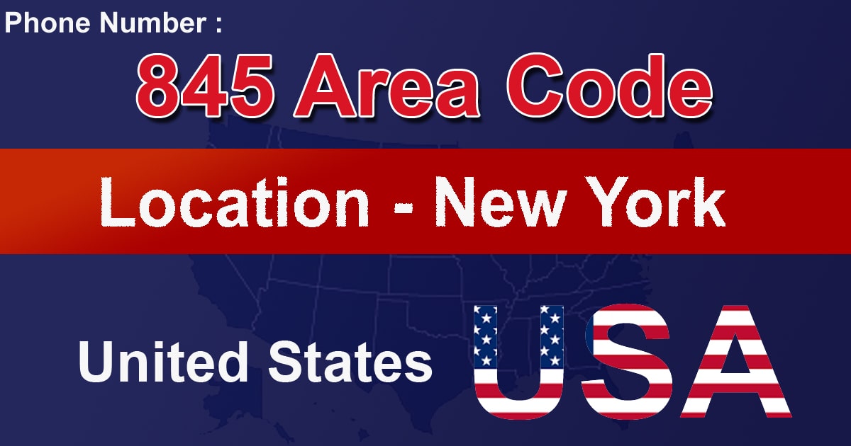 845 Area Code
