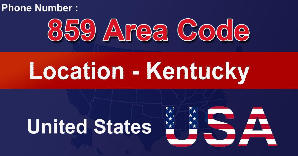 859 Area Code 859 Area Code