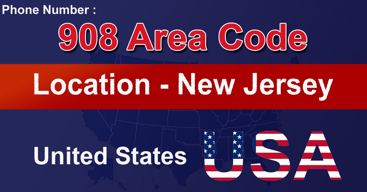 908 Area Code 908 Area Code