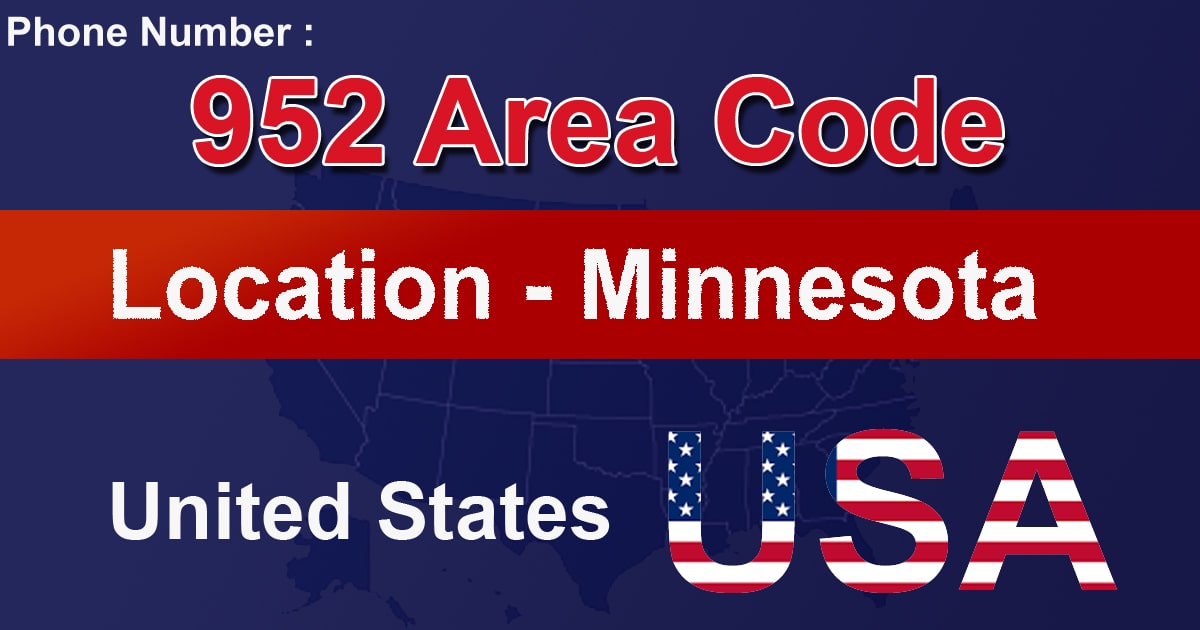 952 Area Code