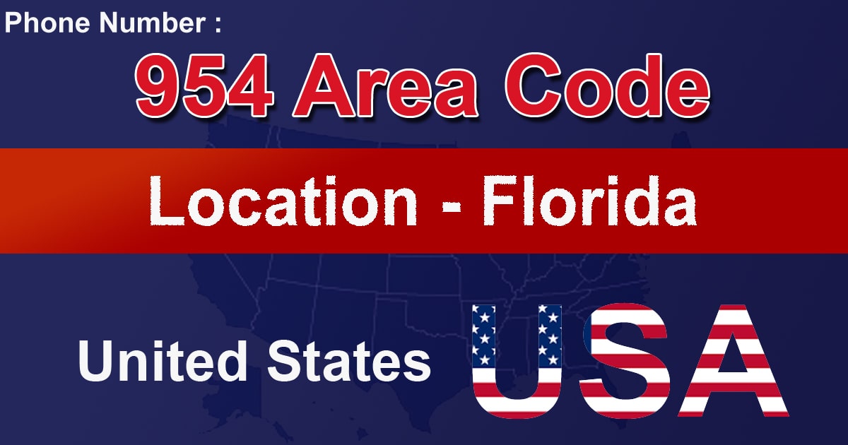 954 Area Code 954 Area Code